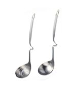 مغرفة ستانلس عوج